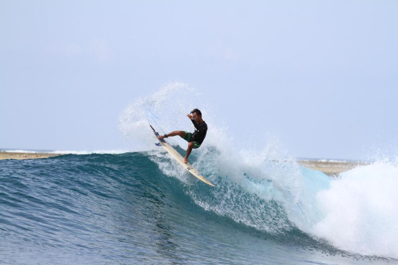 Oseda Nias Surf House Hotel Hilibotodane Екстериор снимка